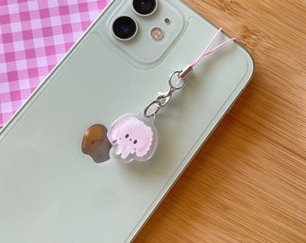 Charme de téléphone Flor le lapin