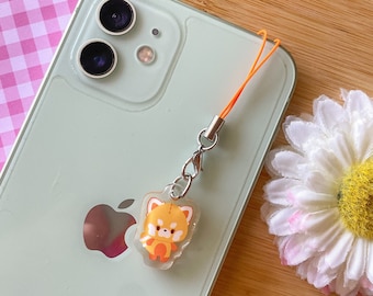 Barb the Red Panda Phone Charm