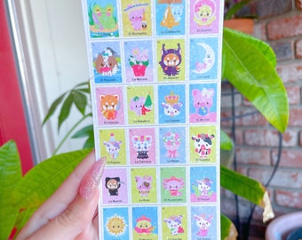Loteria Sticker Sheet