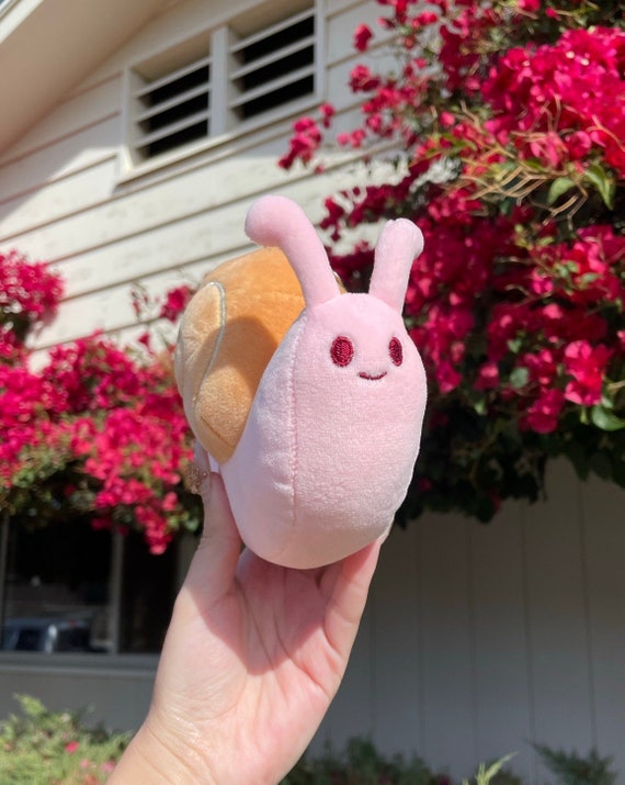 Snail Keychain Plushie - Etsy