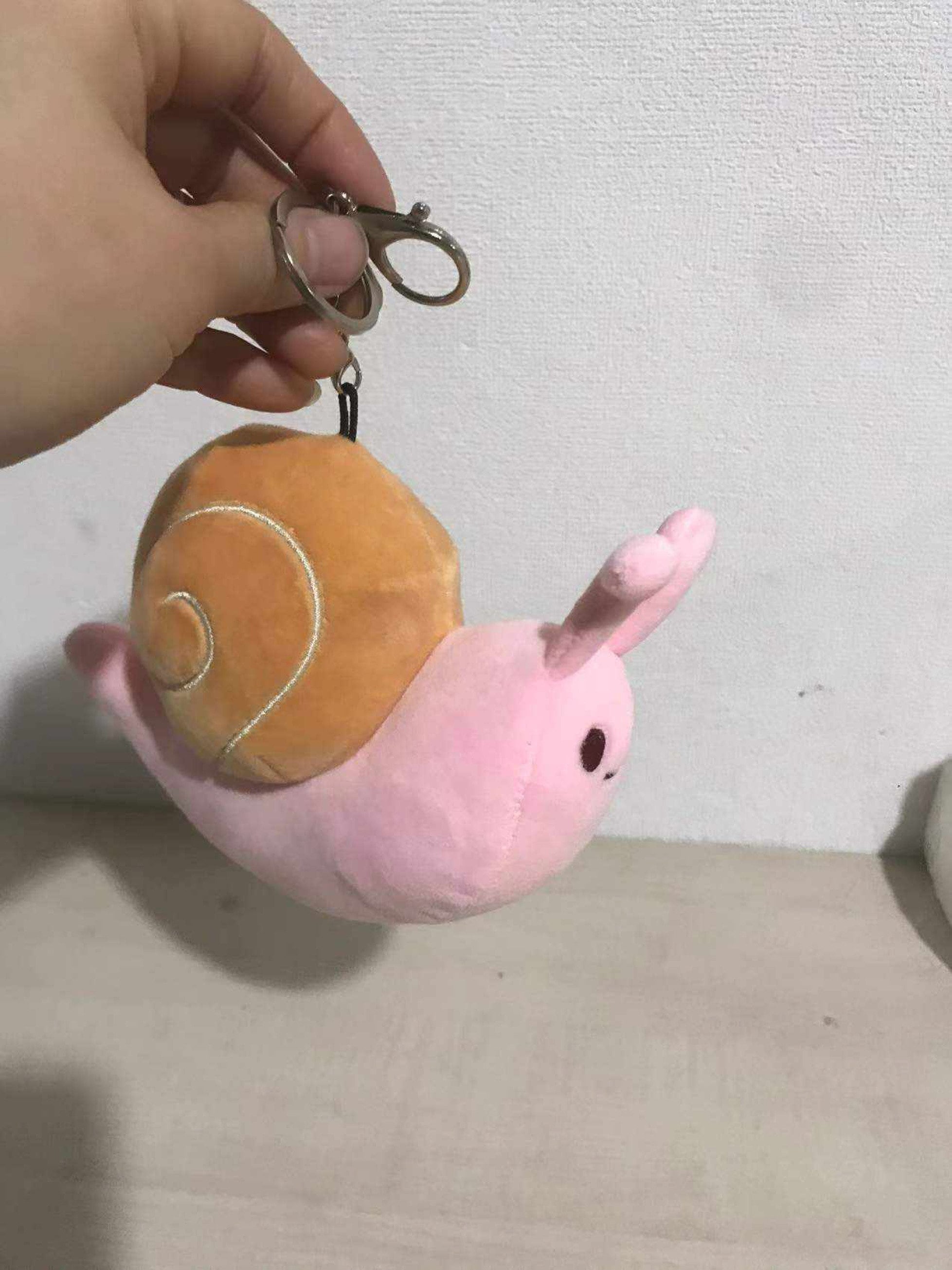 Snail Keychain Plushie - Etsy