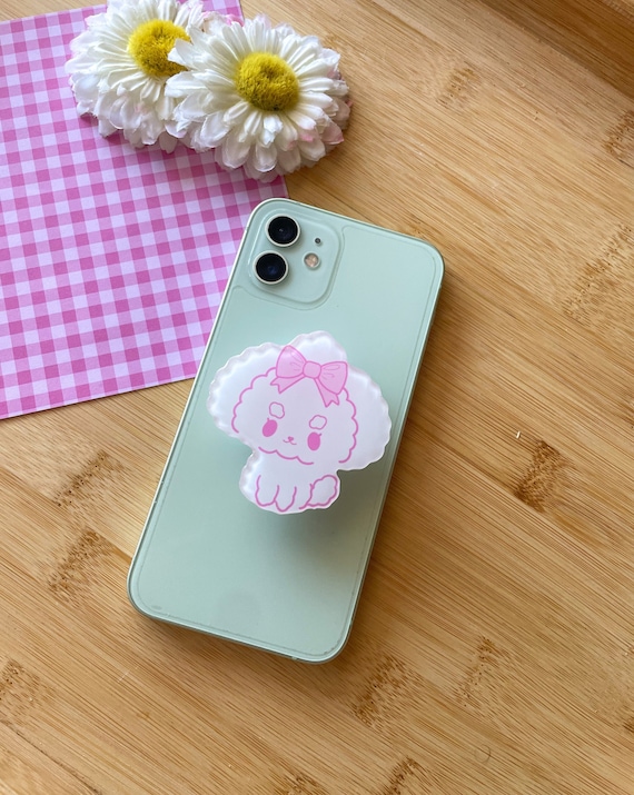 Fluffy the Poodle Phone Grippy