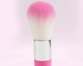 DUSTING BRUSH | Pretty Pink Fine Dusting Brush for Cornflour | Modelling, Shaping, Texture, Cutters | Polymer Clay Jewellery Nail Art