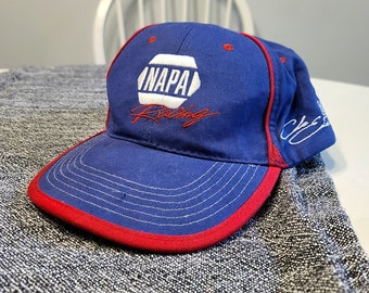 Vintage NAPA Racing Hat / Unisex Ball Cap / Blue Hat / Vintage Streetwear / 100% Cotton / Casual Hat / Adjustable