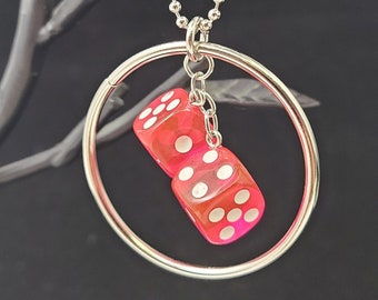 Hanging Dice Car Jewelry - Assorted Colors