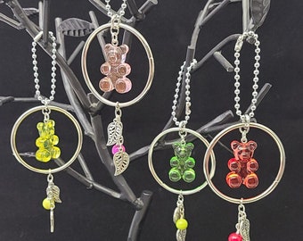 Colorful Gummy Bear Car Jewelry - Assorted Colors