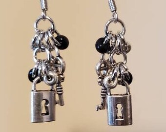 LOCK & KEY Cascade Earrings