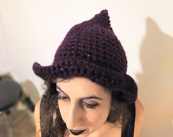 Crochet PATTERN: Chic Witch Hat