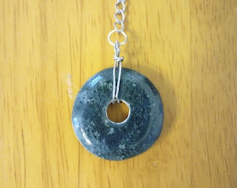 Wire Wrapped Green Stone - Tea Infuser, Clip, or Pendant