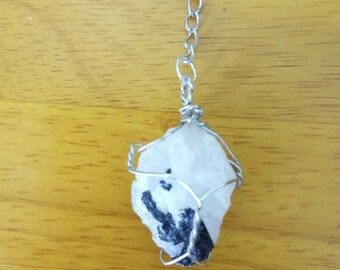 Wire-wrapped Crystal Tea Infuser - Labradorite - Protection and Transformation