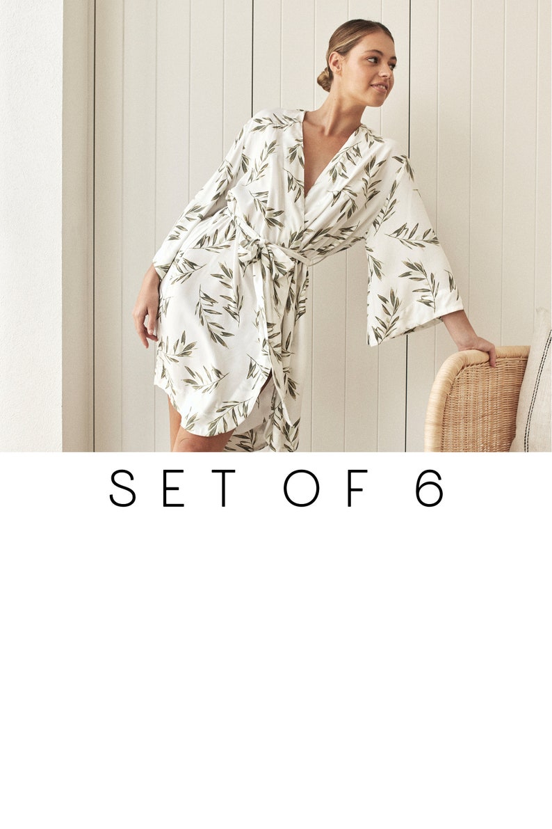 bridesmaid robes set of 6