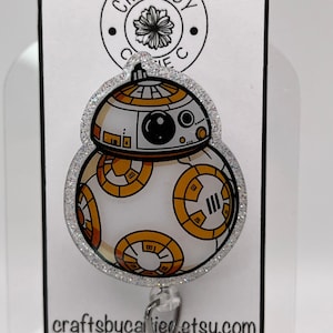 BB-8 Retractable ID Badge Reel