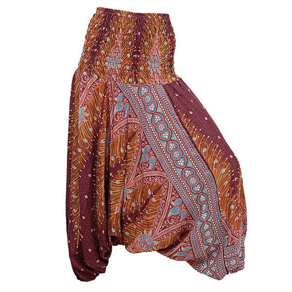 Women's Colorful Thai Harem Pants