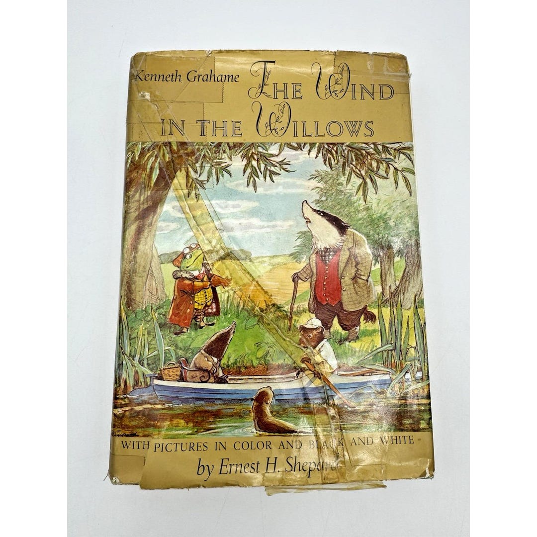 The Wind in the Willows by Kenneth Grahame (1960) – Hardcover W/dust ...