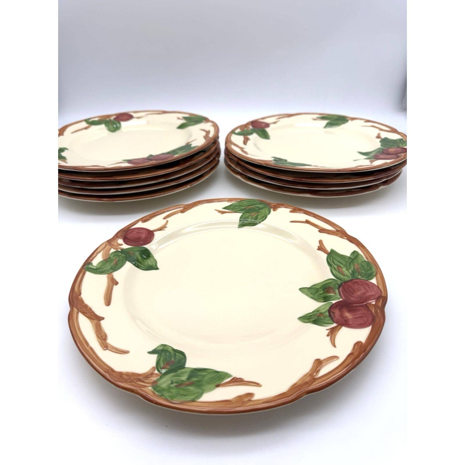 FRANCISCAN/フランシスカン 三日月プレート 3枚セット USA 美品