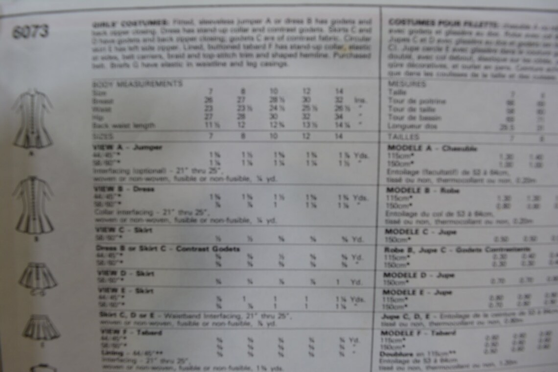 UNCUT Mccalls 6073 Pattern Girls Costume Cheerleader Ice - Etsy