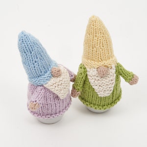 Eierwärmer Wichtel von Rupert's House - handgestrickt aus waschbarer Baumwollwolle