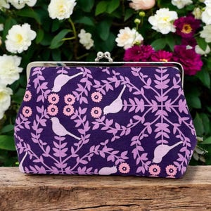 Clipbörse, kleine Kosmetiktasche mit Clipverschluss