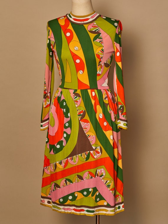 Vintage Emilio Pucci Silk Jersey Dress