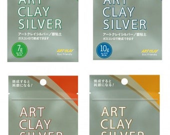 Art Clay Silver, Fournitures en argile en métal argenté fin, Fournitures de fabrication de bijoux en argent, Argile en métal précieux à faible cuisson