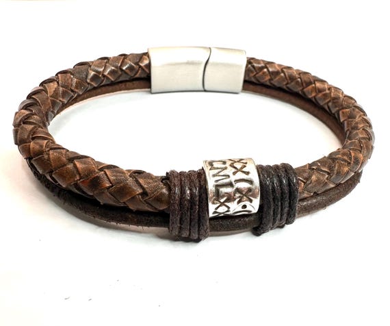 Leren armbanden voor mannen heer Sieraden cadeaus voor