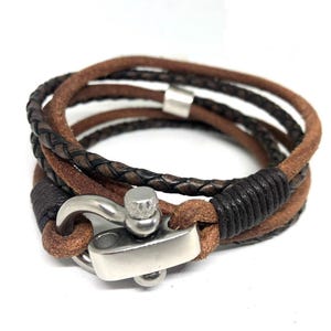 Custom Engraved Leather Bracelet With Coordinates, Custom Leather Bracelet Men, Coordinates Bracelet for Men, Leather Wrap Around Bracelet