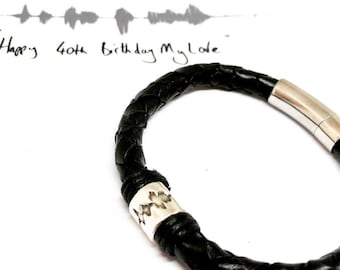Schallwelle Armband, Klangwelle Schmuck, Stimme Welle Armband, Baby Herzschlag, Ultra Schallwelle Form, personalisierte Armband, Schallwelle