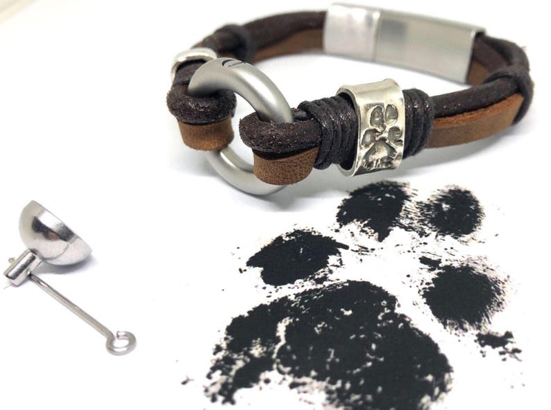 Urnas conmemorativas de cremación para cenizas de humanos, mascotas, bebés, pulseras de luto, regalo de condolencias y recuerdos. imagen 14