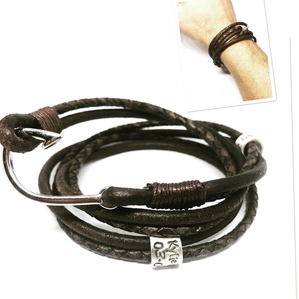 Fish Hook Bracelet Etsy