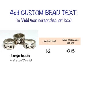 Tan Brown Fish Hook Bracelet, Braided Double Wrap Bracelet, Husband Bracelet with Custom Engraved Bead, Mens Gift image 7