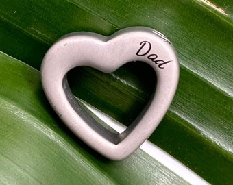 Engraved Urn, Memorial Keepsake, Urn for Cremains, Cremation Charm, Human Ashes, Pet memorial, Greif Gift, Remembrance Jewelry, Heart Urn