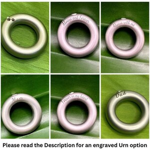 Urne Armband der Frauen für Cremains, Asche-Gedenkarmband, Baby-Urne, Trauergeschenk, Urne für menschliche Asche, Urne für Baby-Asche, Einäscherung Bild 9