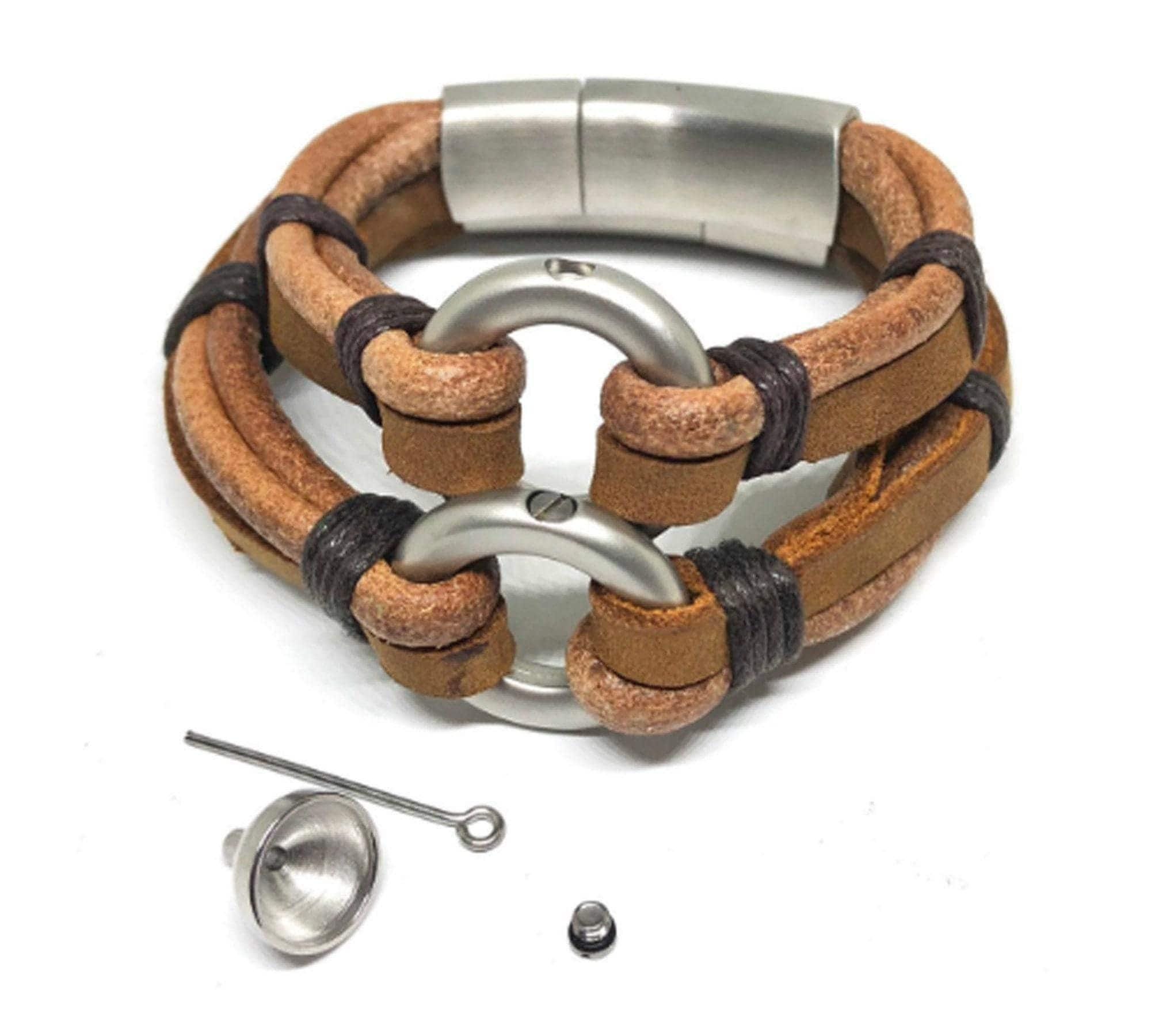 Bracciale con urna Gioielli Ricordo della persona deceduta