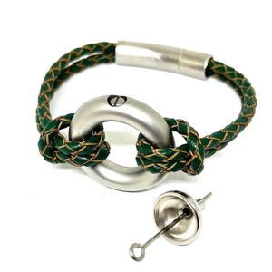 Urne Armband der Frauen für Cremains, Asche-Gedenkarmband, Baby-Urne, Trauergeschenk, Urne für menschliche Asche, Urne für Baby-Asche, Einäscherung Bild 3