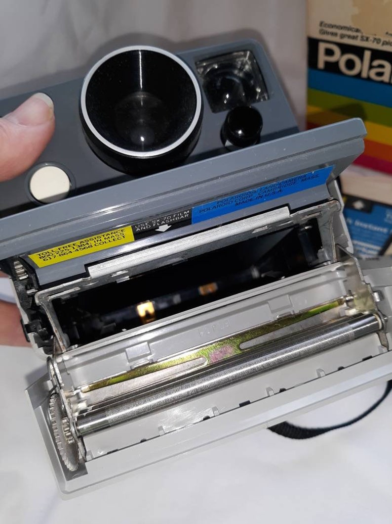 Vintage Polaroid the Button Land Camera Original Box Etsy