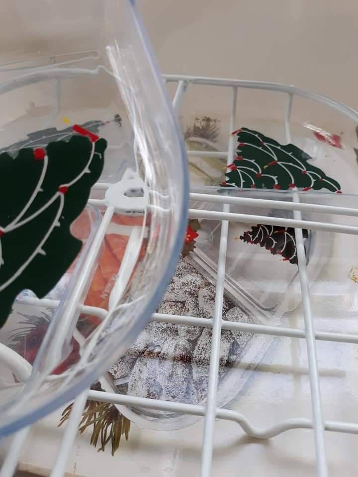 Christmas Theme Snack Tray With Handle 1985 New In Box | Etsy