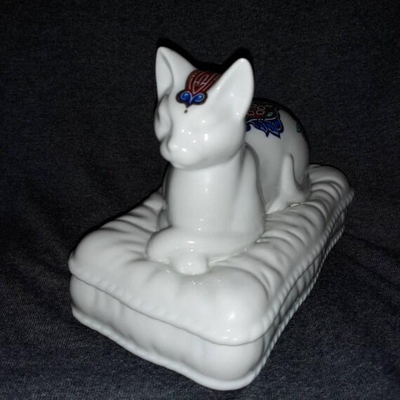 Vintage Porcelain Trinket Box Byzantium for Elizab