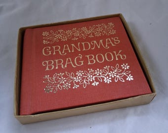 Vintage New Grandma's Brag Book Purse Size Photo Album