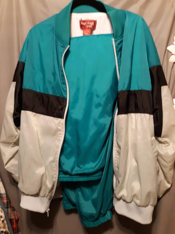 Vintage Track Suit Size XXL Royal Knight Sport