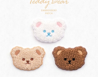 Teddy Bear iron on patch