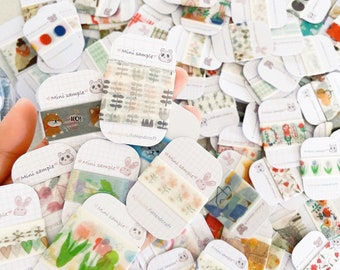Washi tape samples grab bags
