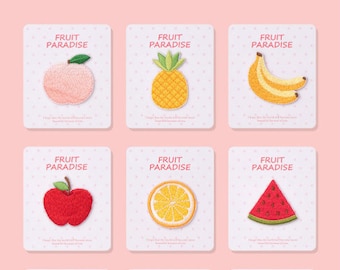 Fruit paradise iron on patch