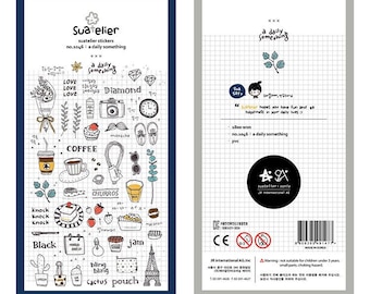 Pegatina oficial de Suatelier / Algo cotidiano / N.° 1046
