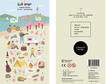 Official Suatelier Sticker | Spring Spring | No.1112