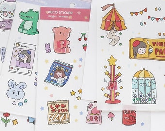 Washi Paper Sticker Sheets | Scrapbooking, Card Making