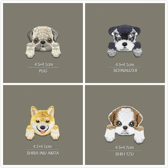 Sew On Biker Badge Tiger Head Embroidered Iron-On Patch - Sew On Clothes Bag Biker Jacket Badge African Theme Tiger Patch