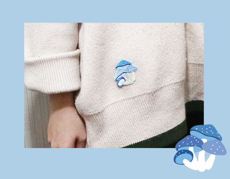 Finely made mushroom iron on patchesstick on patchesstickerplant patchesmushroom decorscrapbook decorappliques
