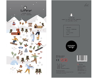 Pegatina oficial de Suatelier / Midwinter / N.° 1102
