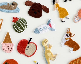 Parches de animales y frutas de DailyLike