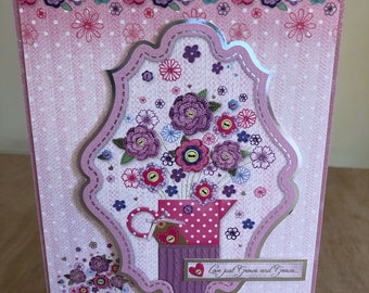 Sewing Theme Card Etsy Sewing Theme Card Etsy